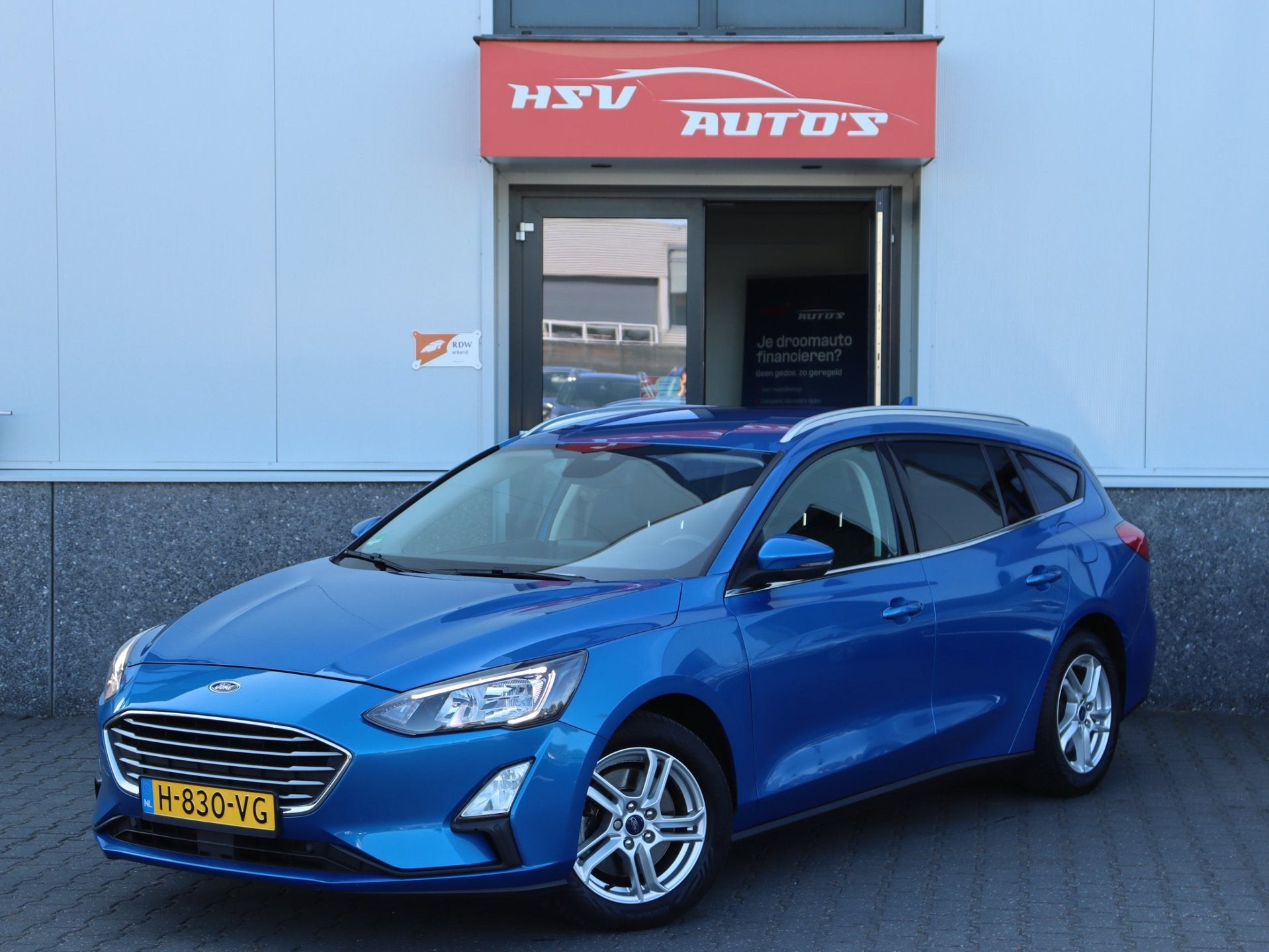 Ford Focus Wagon 1.5 EcoBlue Trend Edition Business, Auto's, Ford, Gebruikt, 4 cilinders, Blauw, Origineel Nederlands