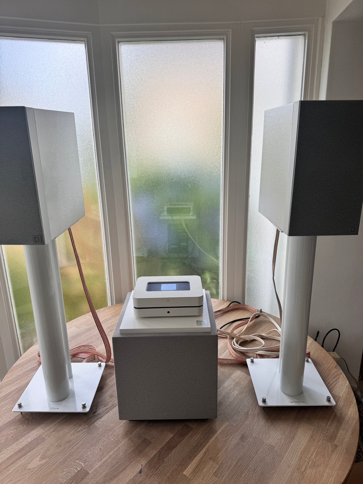 Schitterende Definitive Technology/Bluesound Audio Set.