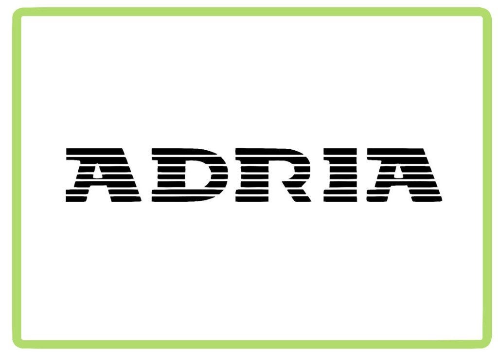 Adria zebra caravan en camper sticker, Verzamelen, Stickers, Verzenden, Nieuw, Overige typen