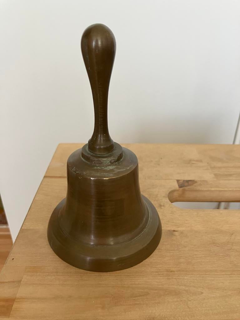 Bronzen tafelbel, Antiek en Kunst, Ophalen of Verzenden