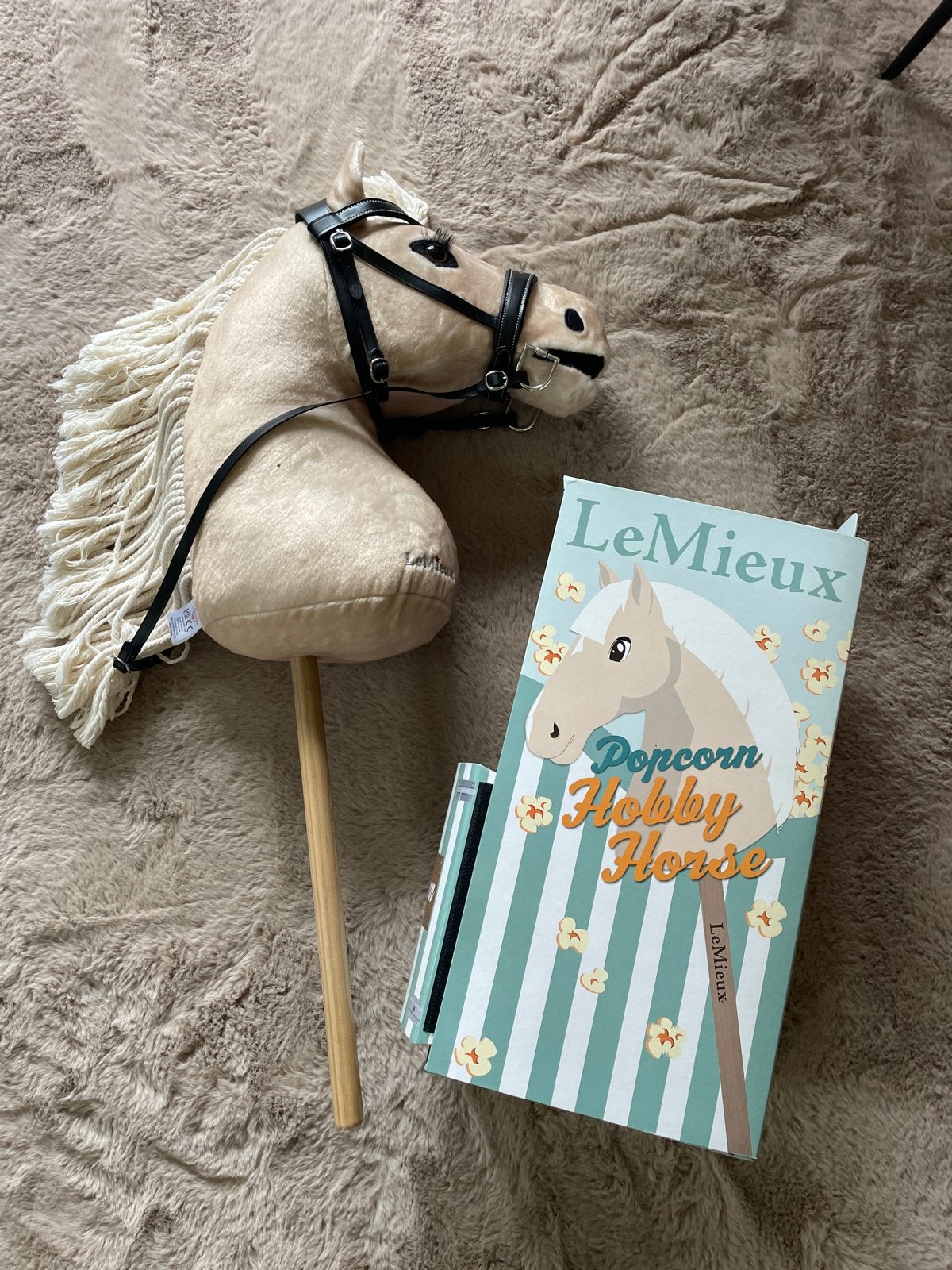 LeMieux Popcorn Hobby Horse incl halster, Ophalen, Zo goed als nieuw, Jongen of Meisje
