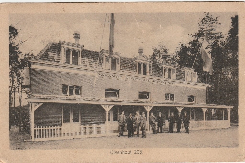 Ulvenhout (N.Br.) - Vakantie-Kinderhuis Ulvenhout 203., Verzamelen, Ophalen of Verzenden, 1920 tot 1940, Gelopen, Noord-Brabant