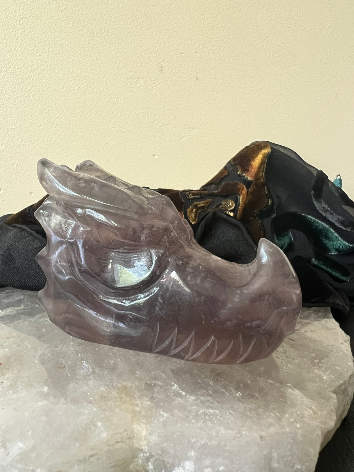Draak schedel skull beschermt wijsheid passie 495 gram, Nieuw, Magnokia11, Ophalen of Verzenden, Magnolia11@me.com