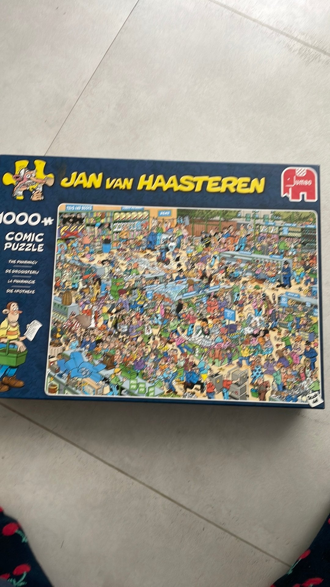 Jan van Haasteren: de Drogisterij, Ophalen, 500 t/m 1500 stukjes, Zo goed als nieuw