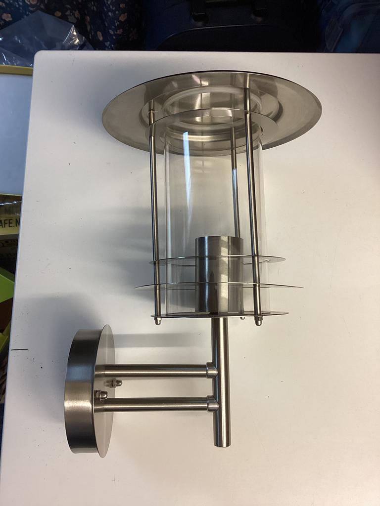 Nieuwe buitenlamp, Minder dan 50 watt, Wandlamp, Aluminium, Ophalen of Verzenden