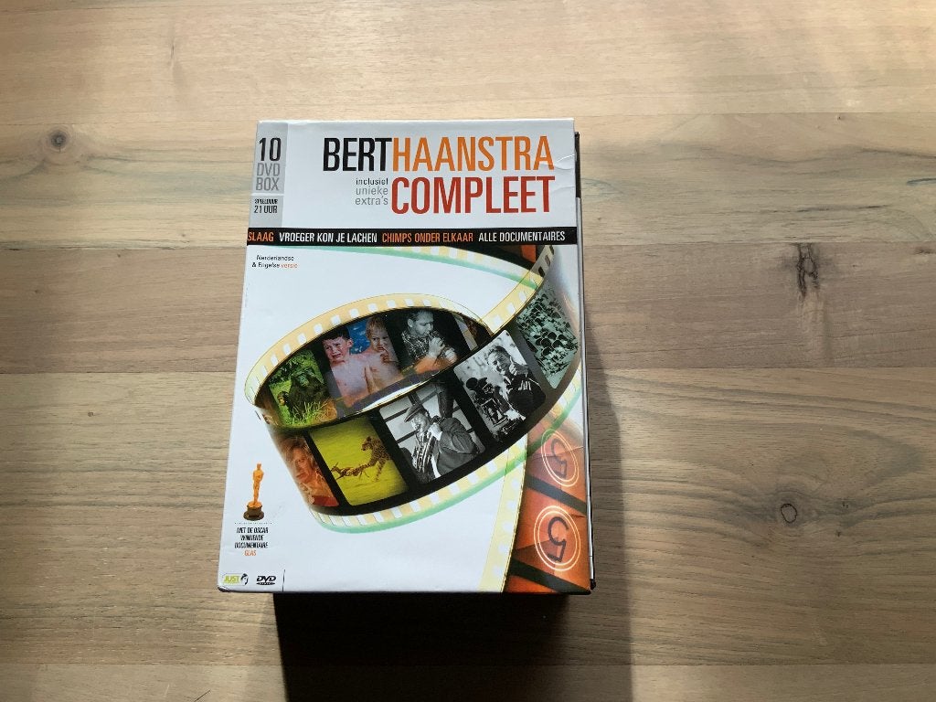 Bert Haanstra compleet DVD box, Alle leeftijden, Nederlands, Ophalen of Verzenden, Zo goed als nieuw