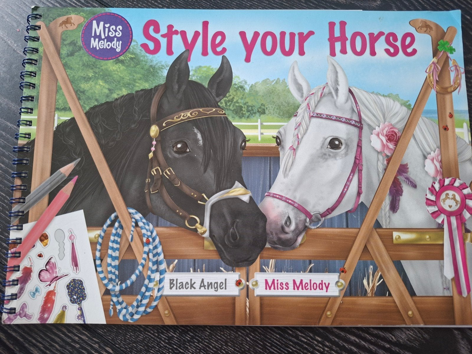 Miss Melody Style Your Horse Stickerboek, Ophalen, Nieuw, Knutselen