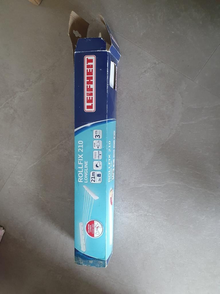 Leifheit Rollfix 210 Longline Waslijn - Nieuw in doos, Ophalen of Verzenden, Nieuw, Wasrek