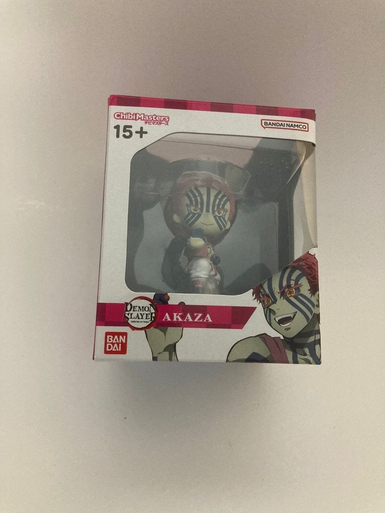 Nieuwe ShibiMasters Nr. 03 Akaza, Demon slayer, Ophalen of Verzenden, Nieuw