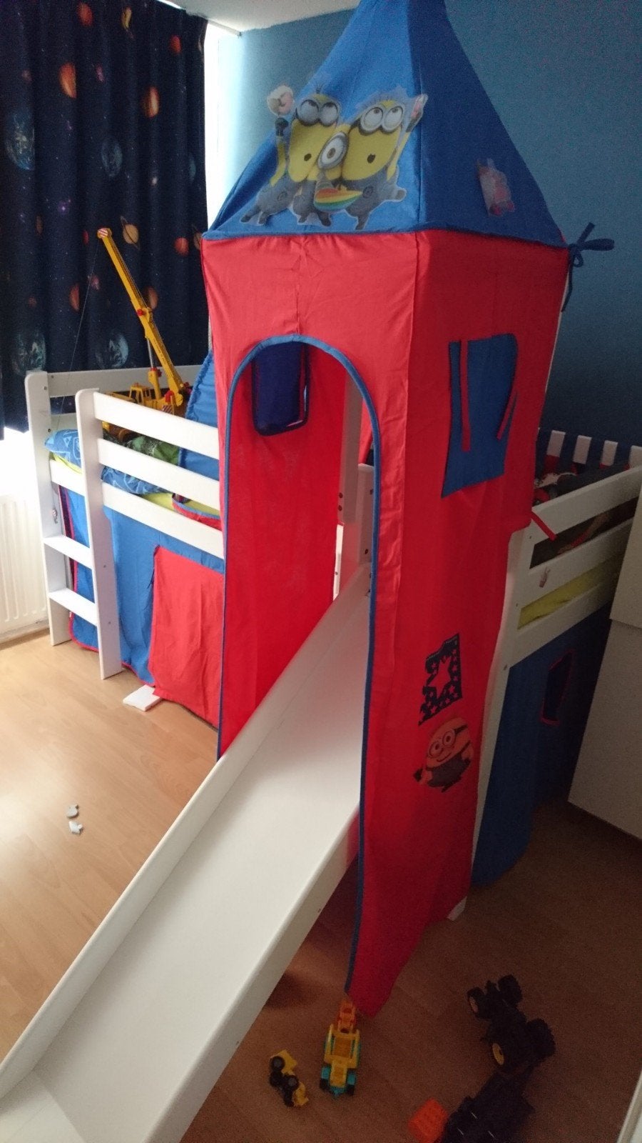 Halfhoogslaper Alex met glijbaan, Ophalen, Gebruikt, Halfhoogslaper