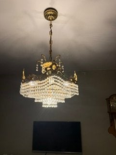 Kristallen luchters, Ophalen, Zo goed als nieuw, Glas