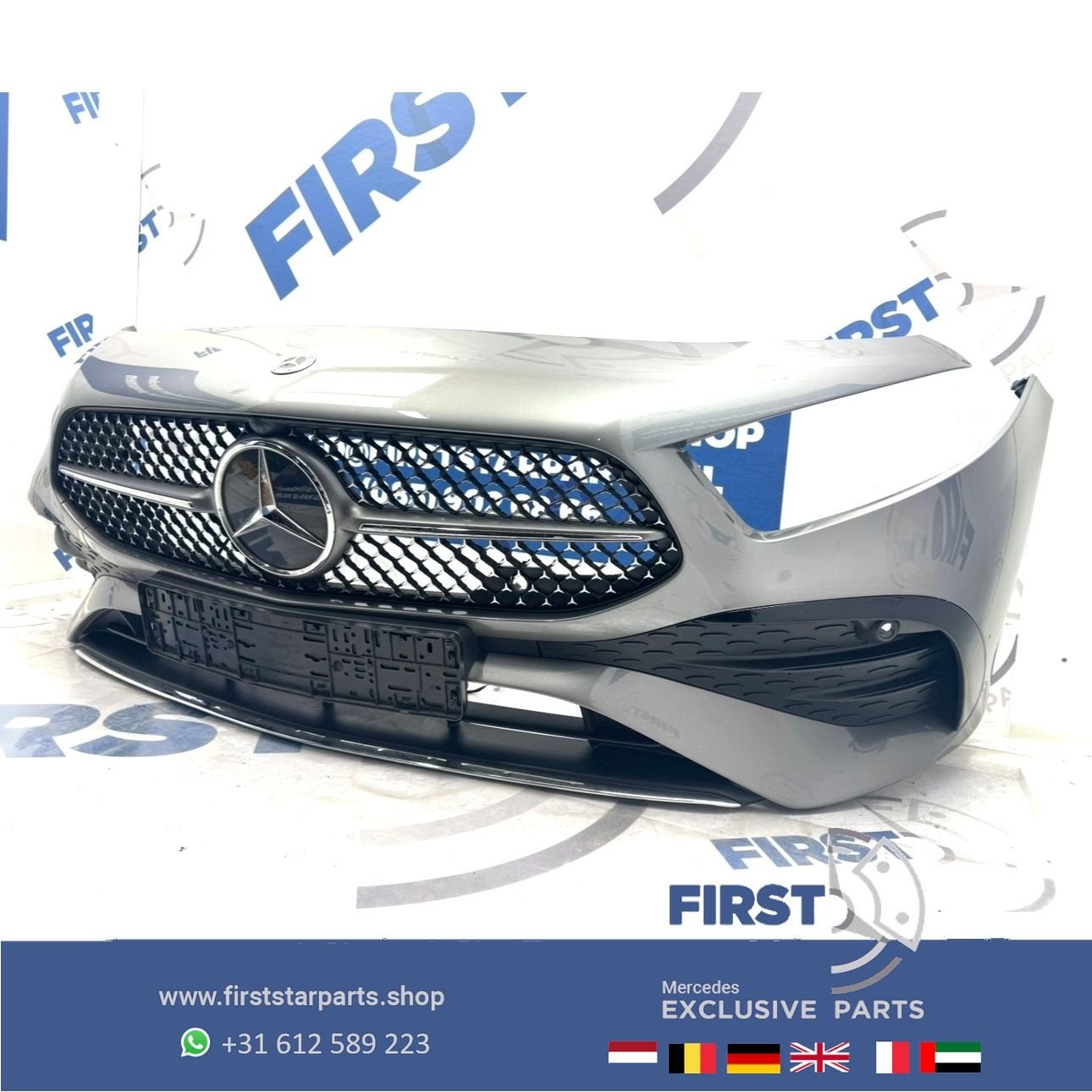 W177 FACELIFT BUMPER AMG A1778858705 VOORBUMPER COMPLEET 202, Auto-onderdelen, Gebruikt, -, Voor, Ophalen of Verzenden