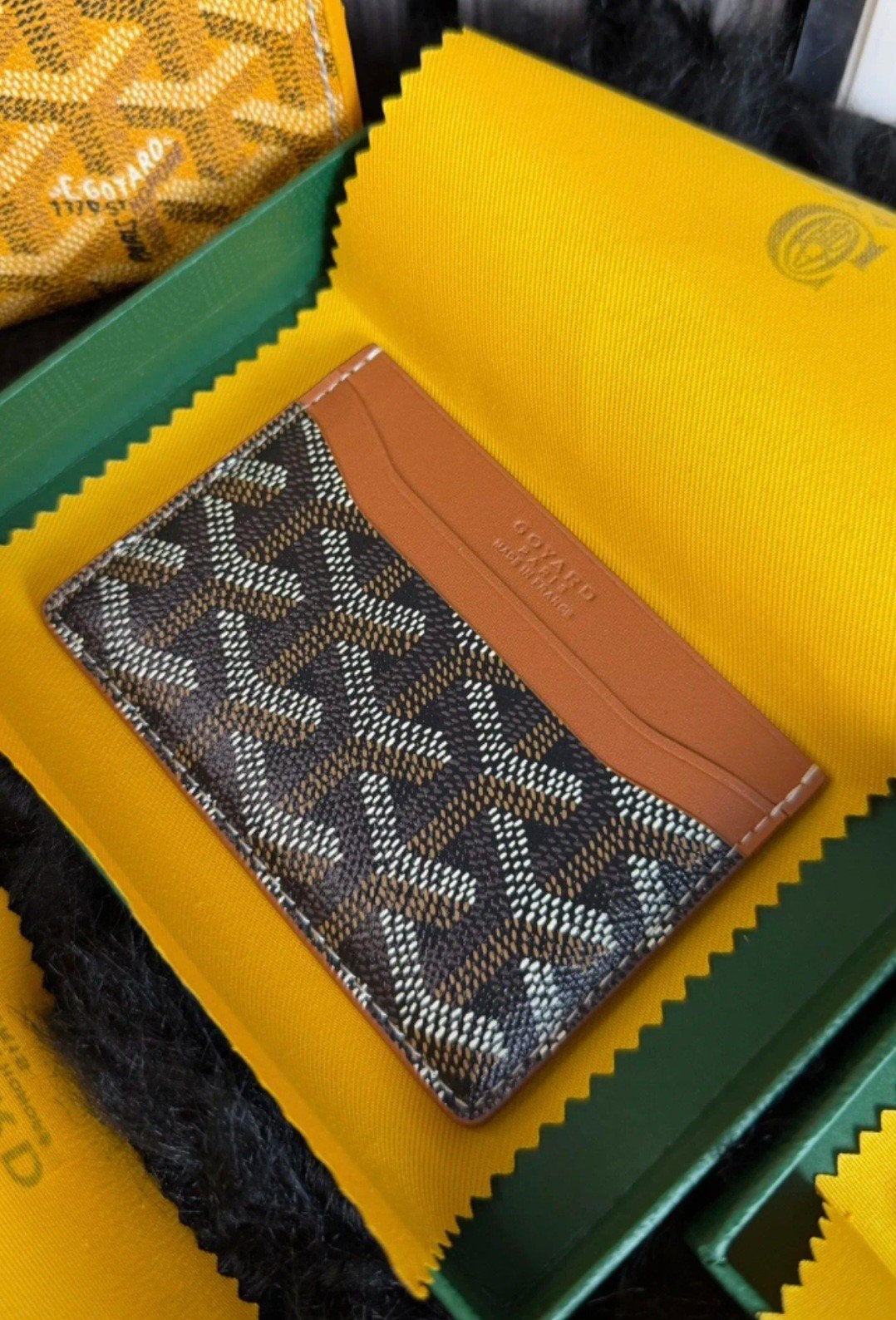 goyard card holder, Verzenden, Nieuw, Overige merken, Leer