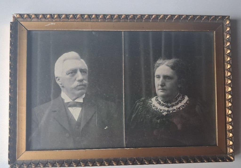 Foto Lijst, Huis en Inrichting, Woonaccessoires | Lijsten, Ophalen of Verzenden, Gebruikt, Hout, Overige typen