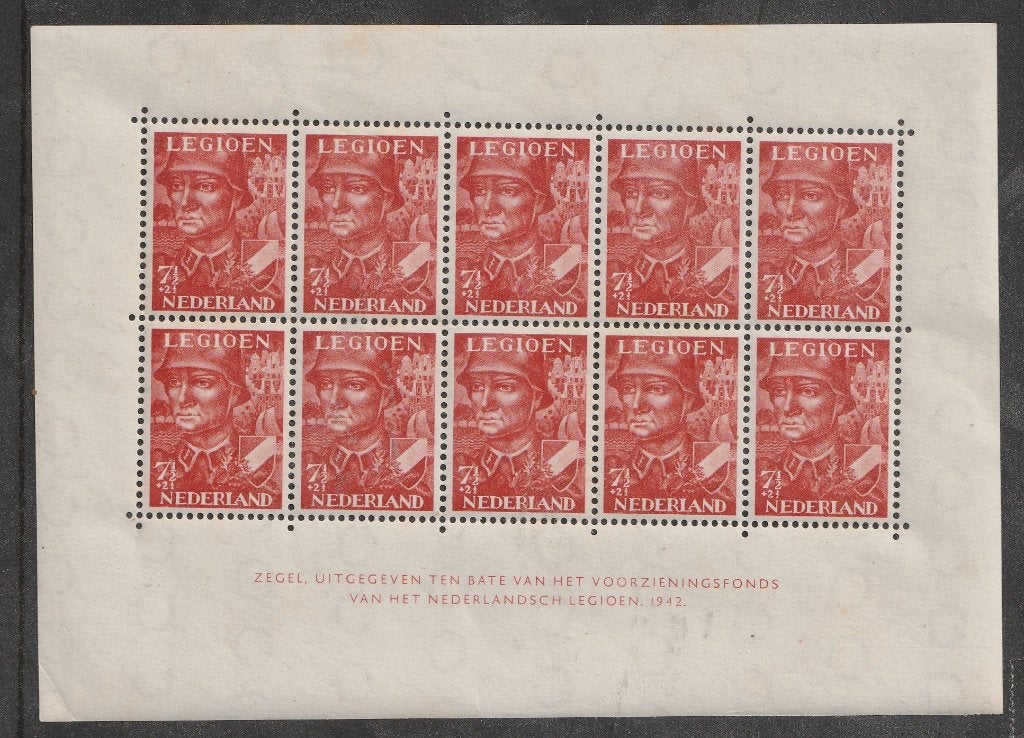V402 1942 Legioenvel MNH, Postzegels en Munten, Postzegels | Nederland, Ophalen of Verzenden, Na 1940, Postfris