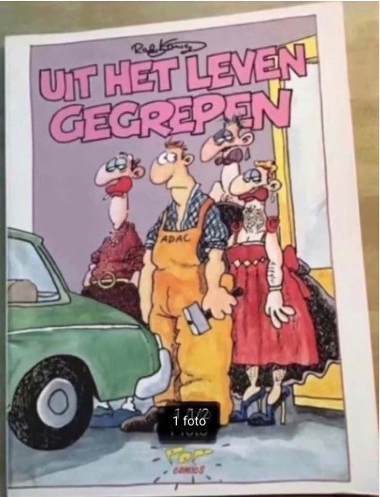 Uit het leven gegrepen door Ralf Konig, Eén stripboek, Ophalen of Verzenden, Gelezen