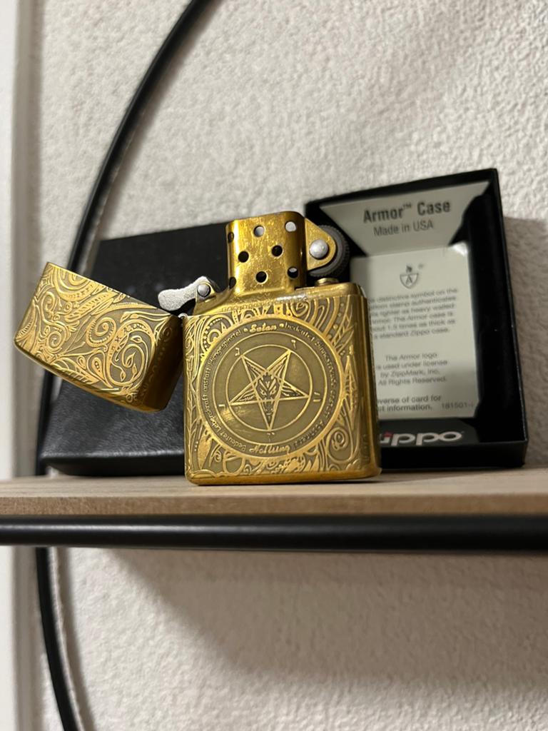 Op maat gegraveerde zippo, Ophalen of Verzenden, Gebruikt, Aansteker
