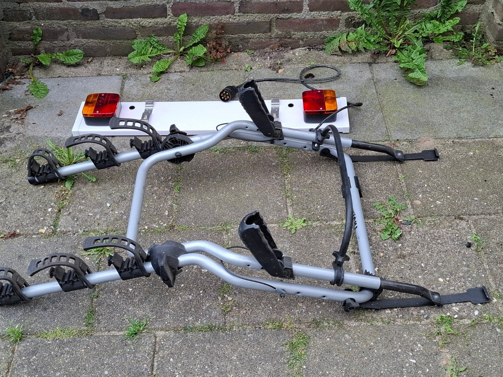 Thule ClipOn voor 3 fietsen (geen trekhaak nodig), Ophalen, Gebruikt, Achterklepdrager