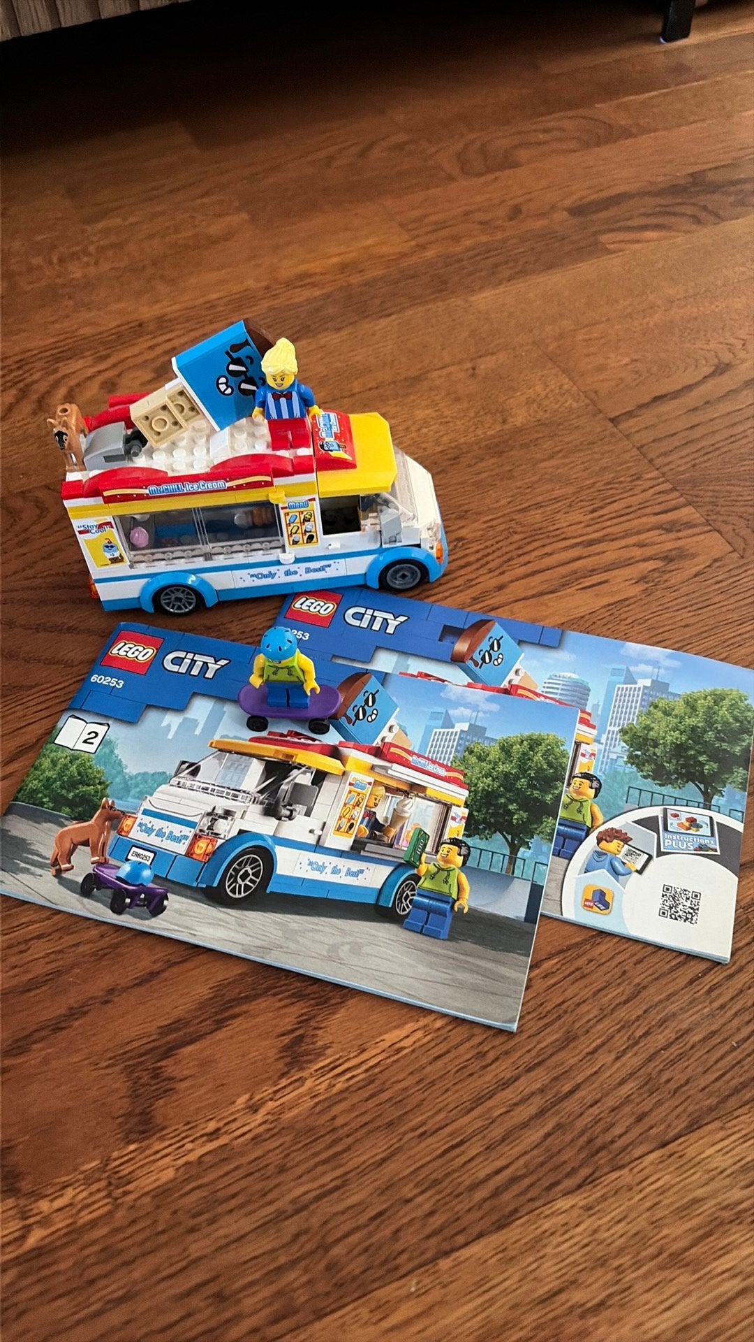 Lego city 60253 ijswagen, Ophalen, Zo goed als nieuw