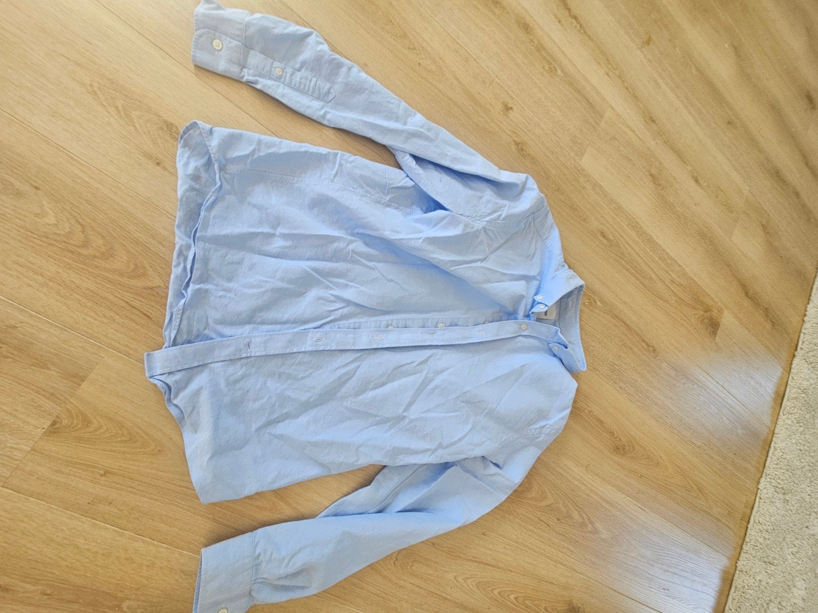 Van Harper overhemd lichtblauw maat XL als nieuw, Blauw, Van Harper, Ophalen of Verzenden, Zo goed als nieuw