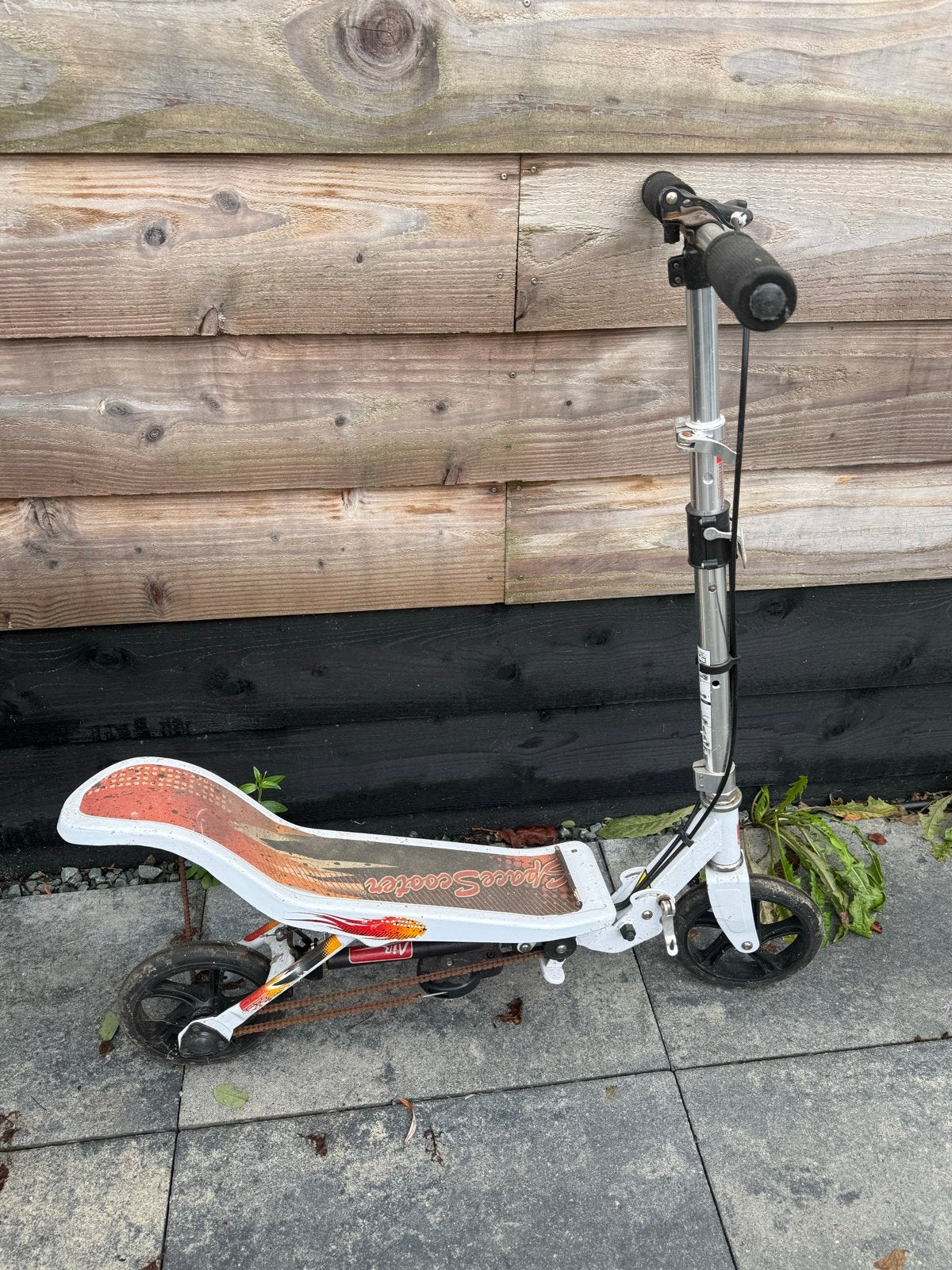 Space Scooter - Gebruikte step met kettingaandrijving, Fietsen en Brommers, Steps, Ophalen, Gebruikt, Gewone step