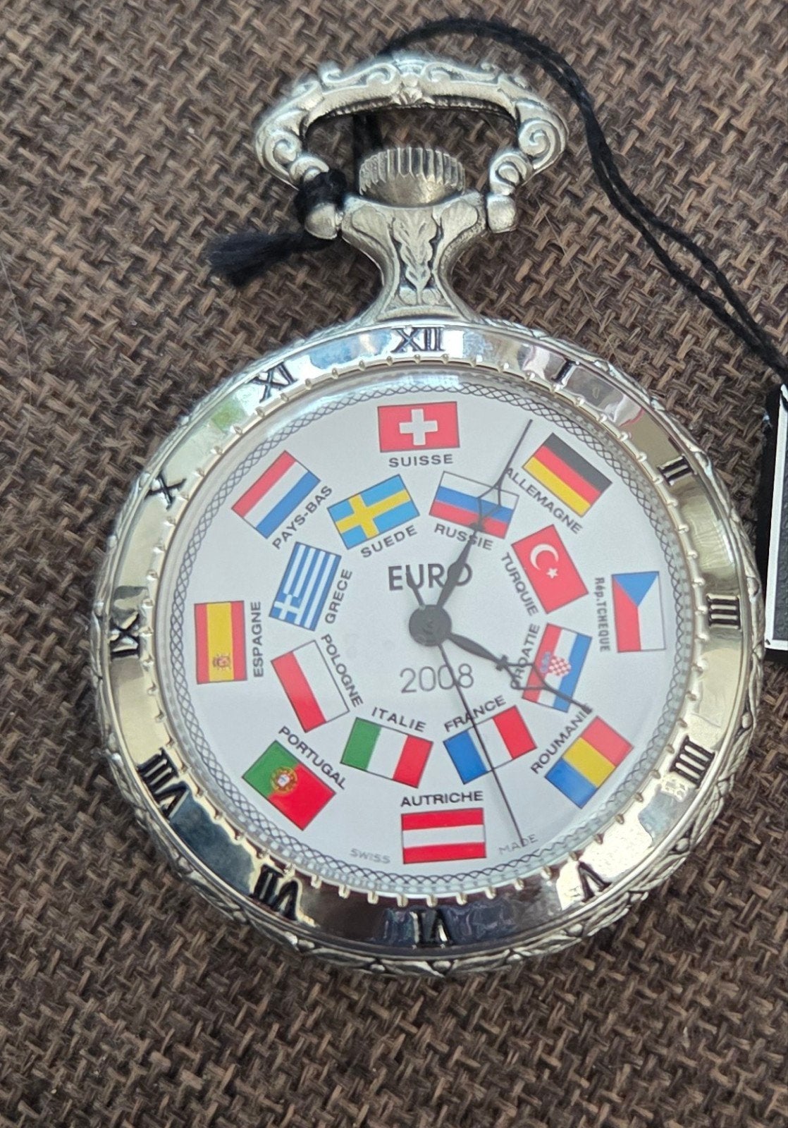 EK zakhorloge Jaques du Manoir, Ophalen, Nieuw, Buitenlandse clubs