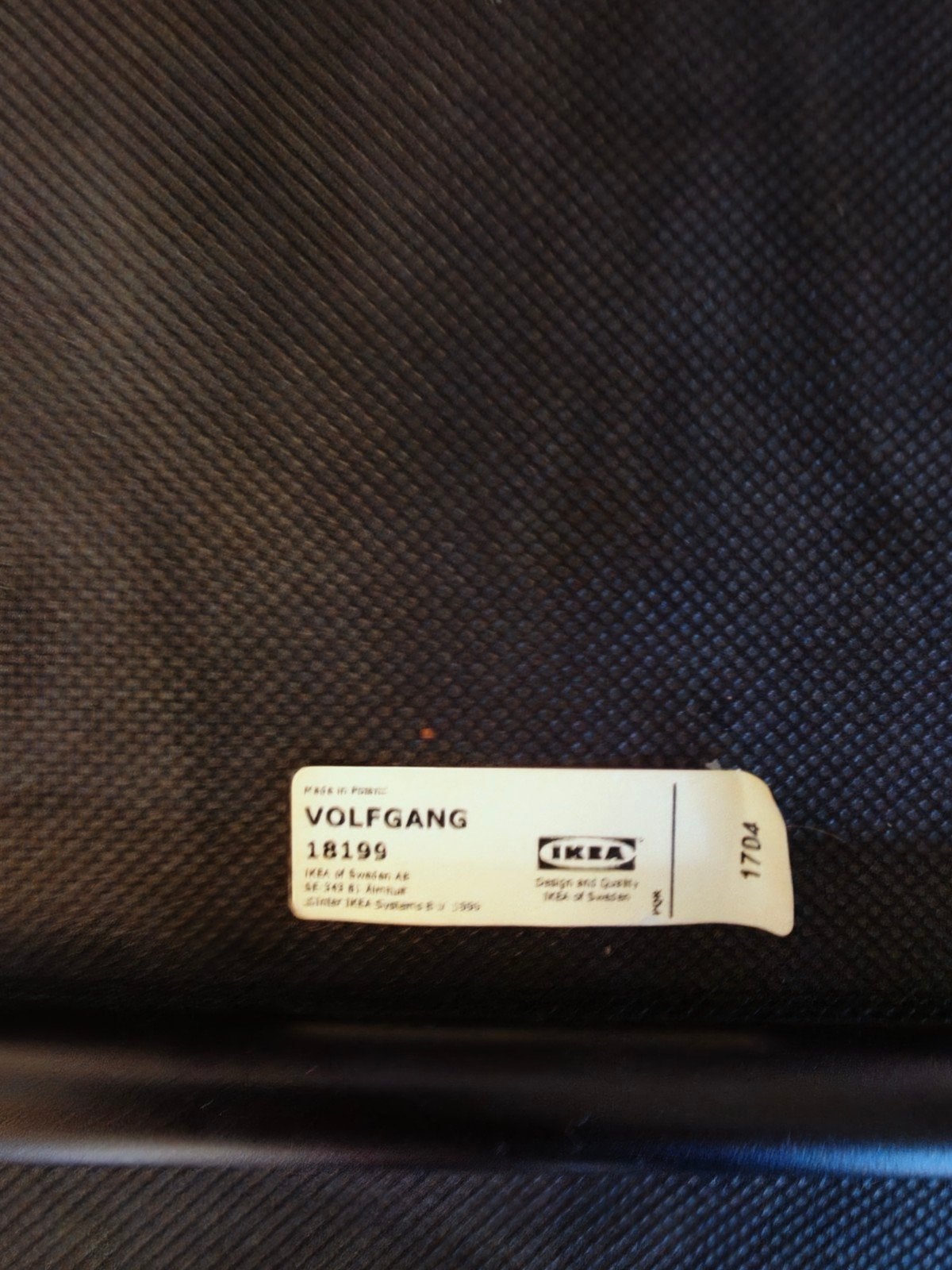 IKEA Volfgang Stoelen - 4 stuks, Grijs, Huis en Inrichting, Ophalen, Gebruikt, Metaal, Vier