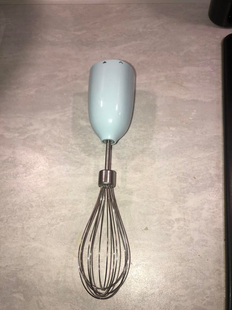SMEG Losse Garde Opzetstuk voor Handmixer - Lichtblauw, Witgoed en Apparatuur, 4 liter of meer, Ophalen of Verzenden, Gebruikt