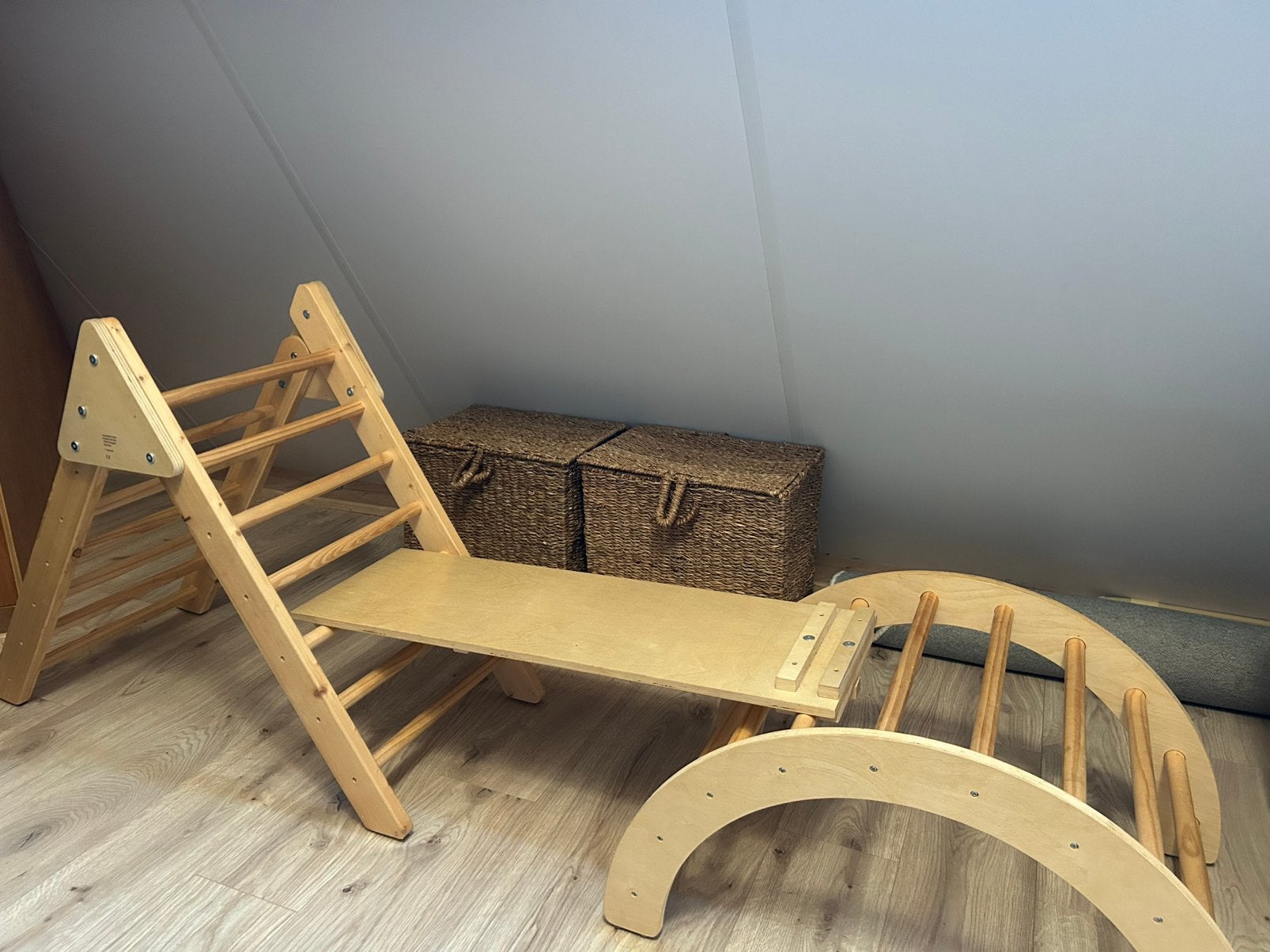 Houten klimrek, Ophalen, Zo goed als nieuw