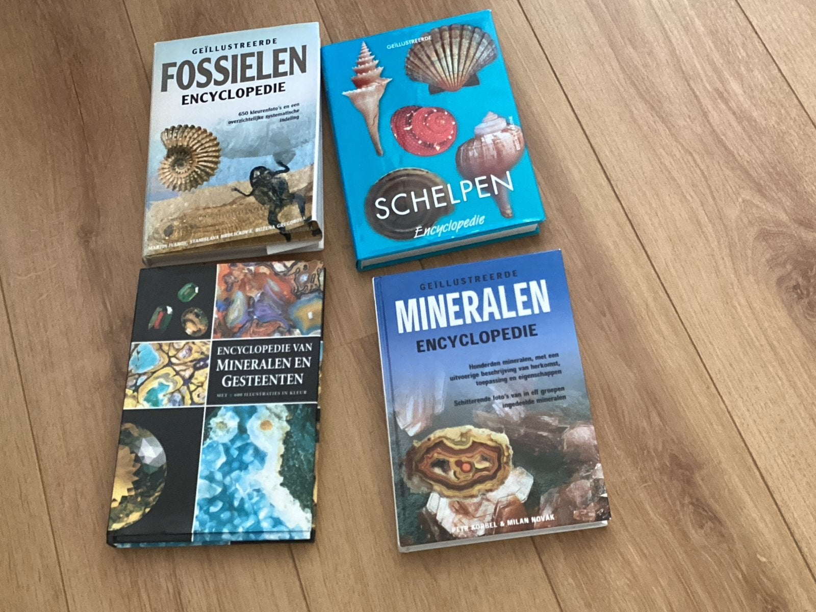 Encyclopedieën: Fossielen, Mineralen, Schelpen, Gesteenten, Ophalen of Verzenden, Overige typen