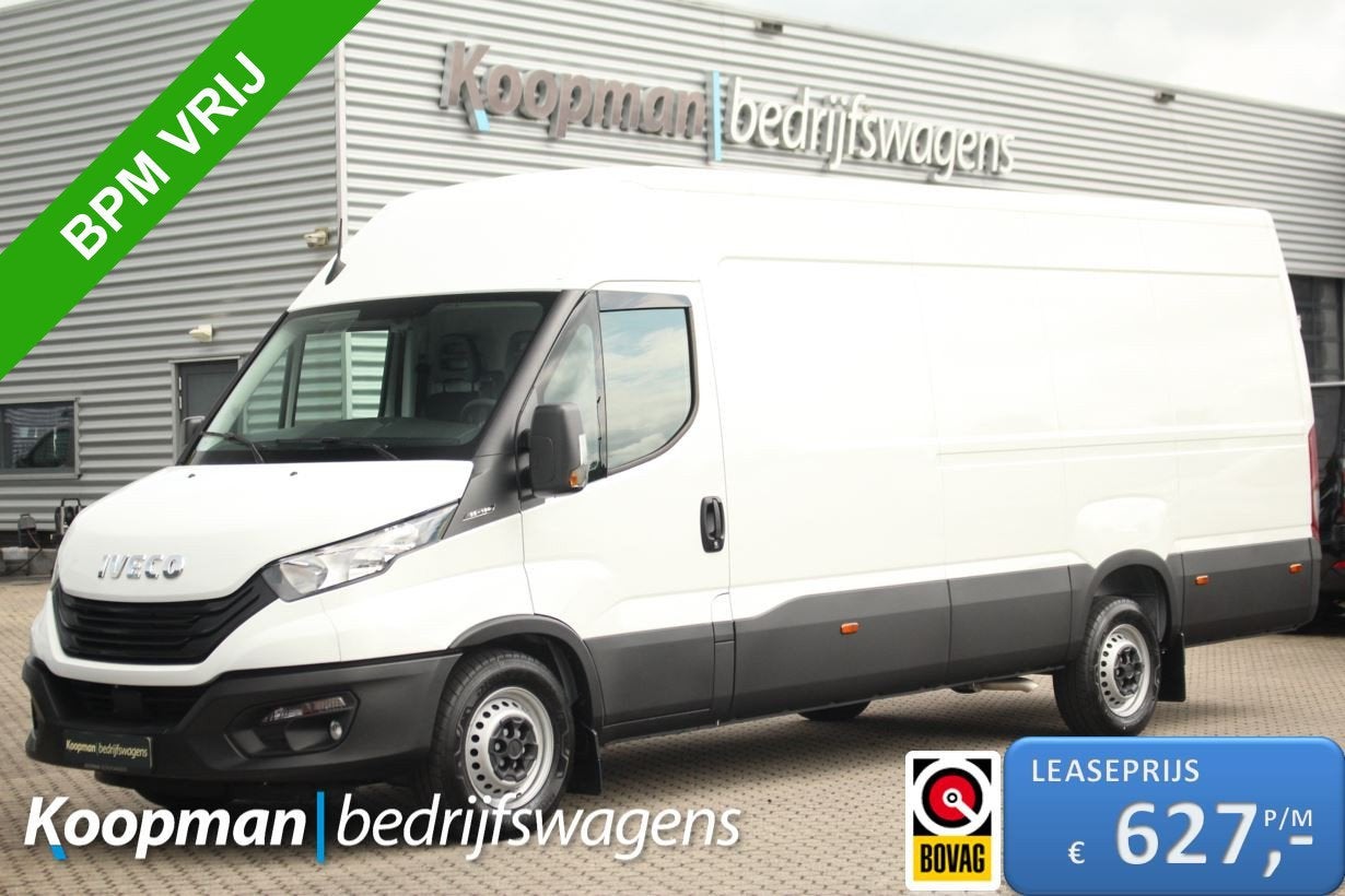 Iveco Daily 35S16V 2.3 160pk 410L L4H2 | Gev. Stoel | Cruise, Achterwielaandrijving, Iveco, Wit, Origineel Nederlands