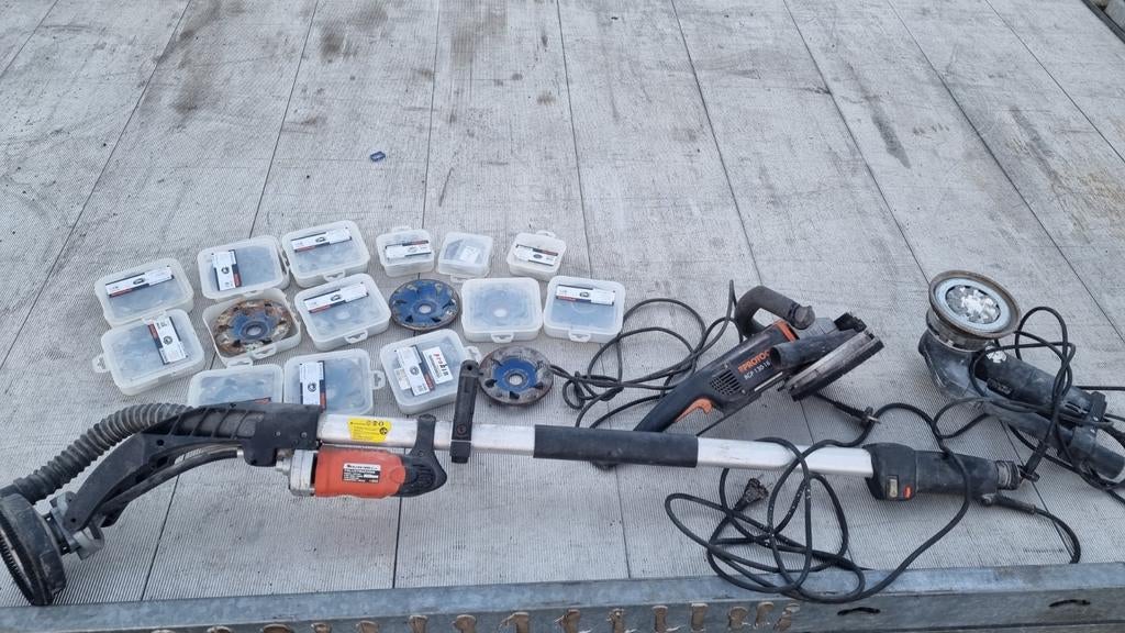 Betonslijper protool, Ophalen, 1200 watt of meer, Overige typen