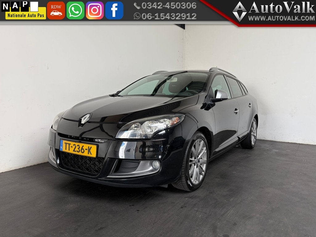 Renault Mégane Estate 1.4 TCe GT-Line (bj 2012), Auto's, Renault, Bedrijf, Te koop, Mégane, ABS, Airbags, Airconditioning, Alarm