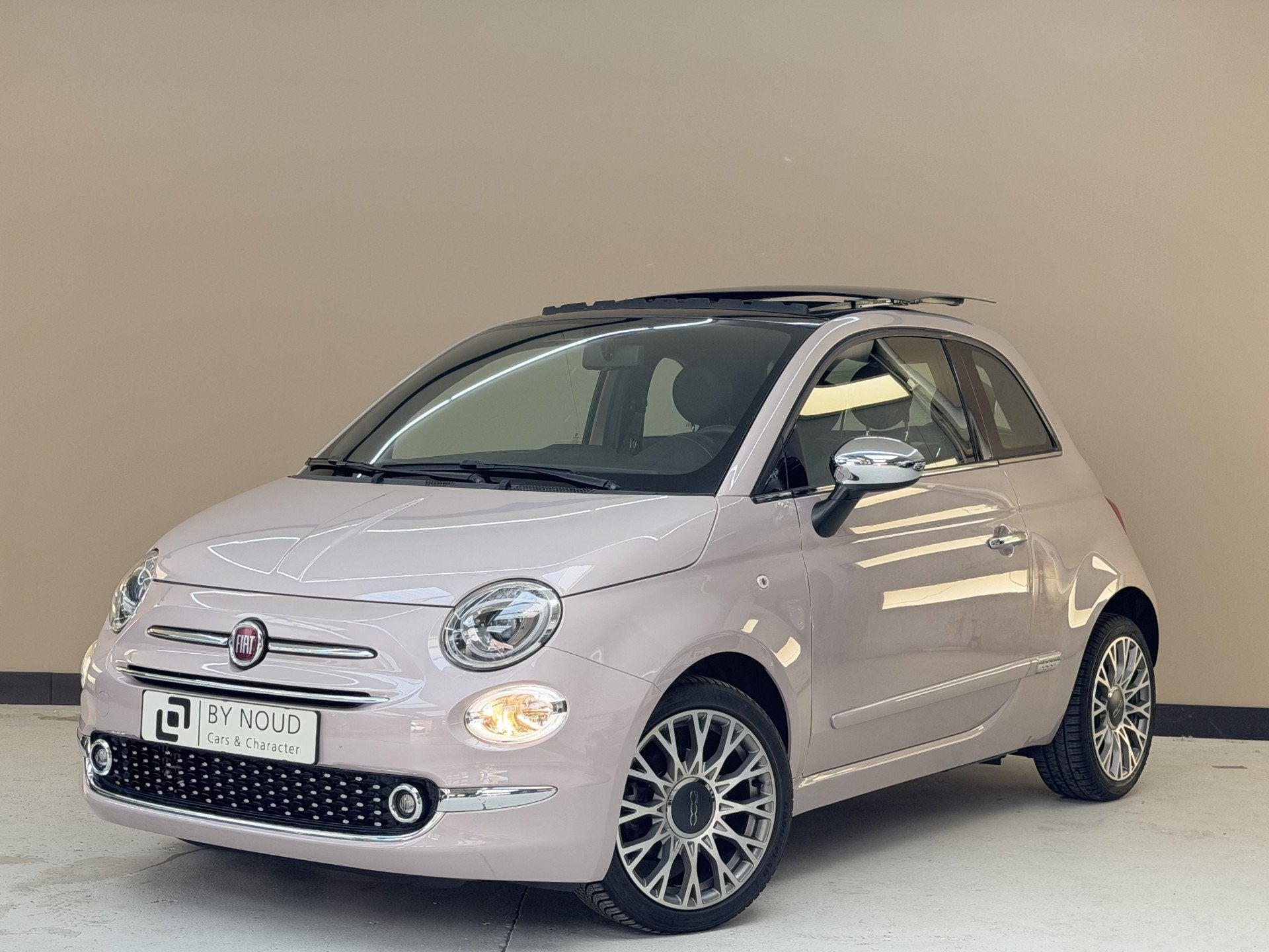 Fiat 500 0.9 TwinAir Turbo Star, 85Pk, 2019, Open panoramada, Auto's, 86 pk, Overige kleuren, Leder en Stof, Origineel Nederlands