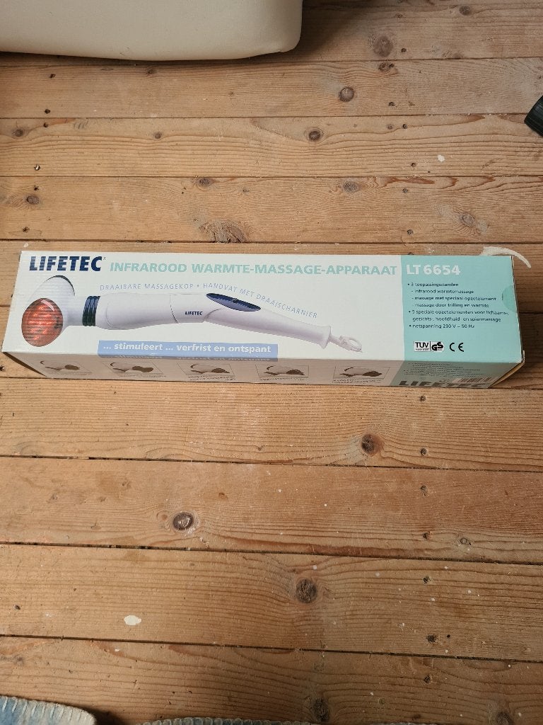 Lifetec infrarood warmte-massage-apparaat, Ophalen, Zo goed als nieuw, Apparaat