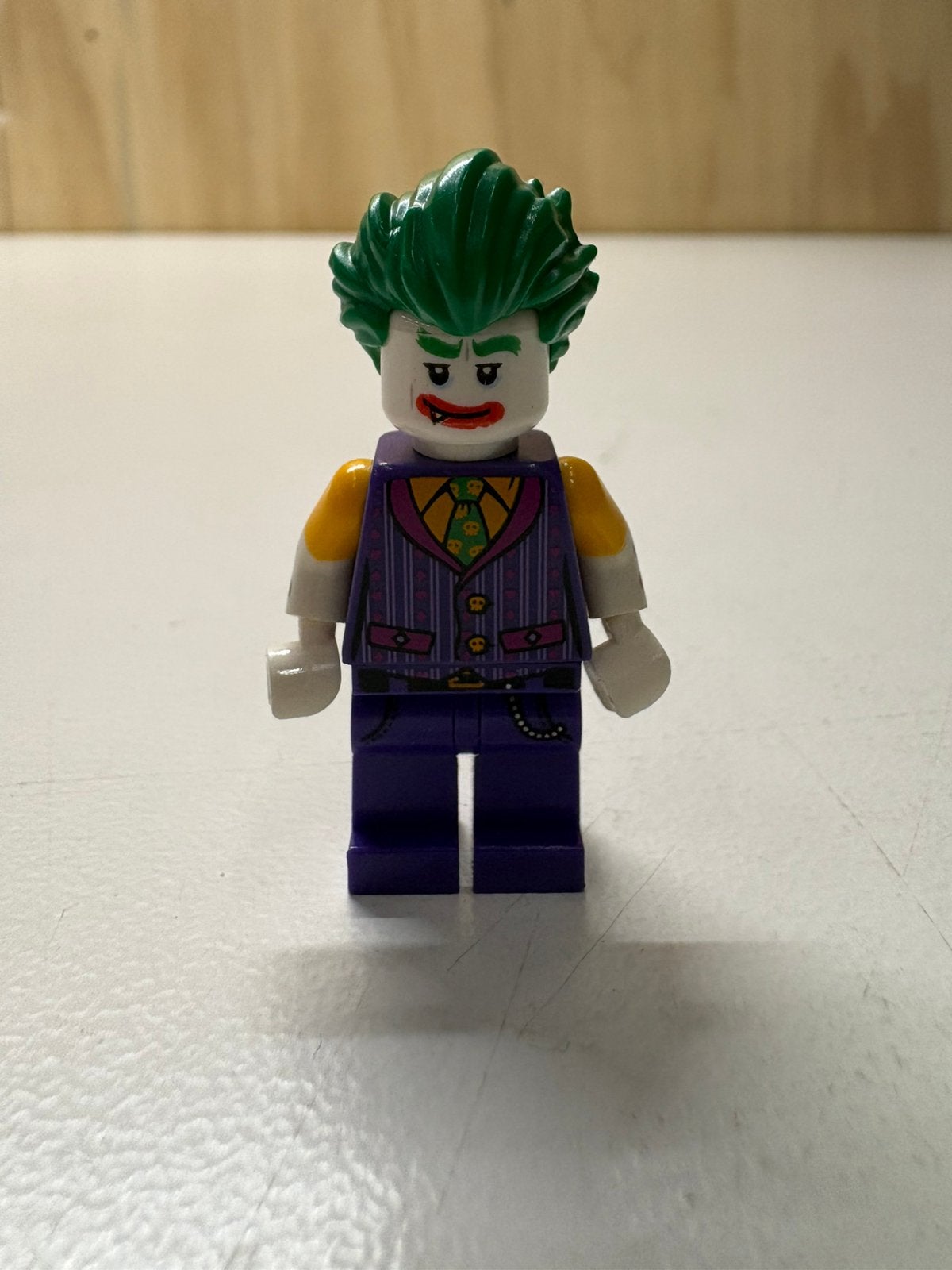 Lego DC The Joker minifig - sh0307, Overige thema's, Lego, Ophalen of Verzenden, Zo goed als nieuw