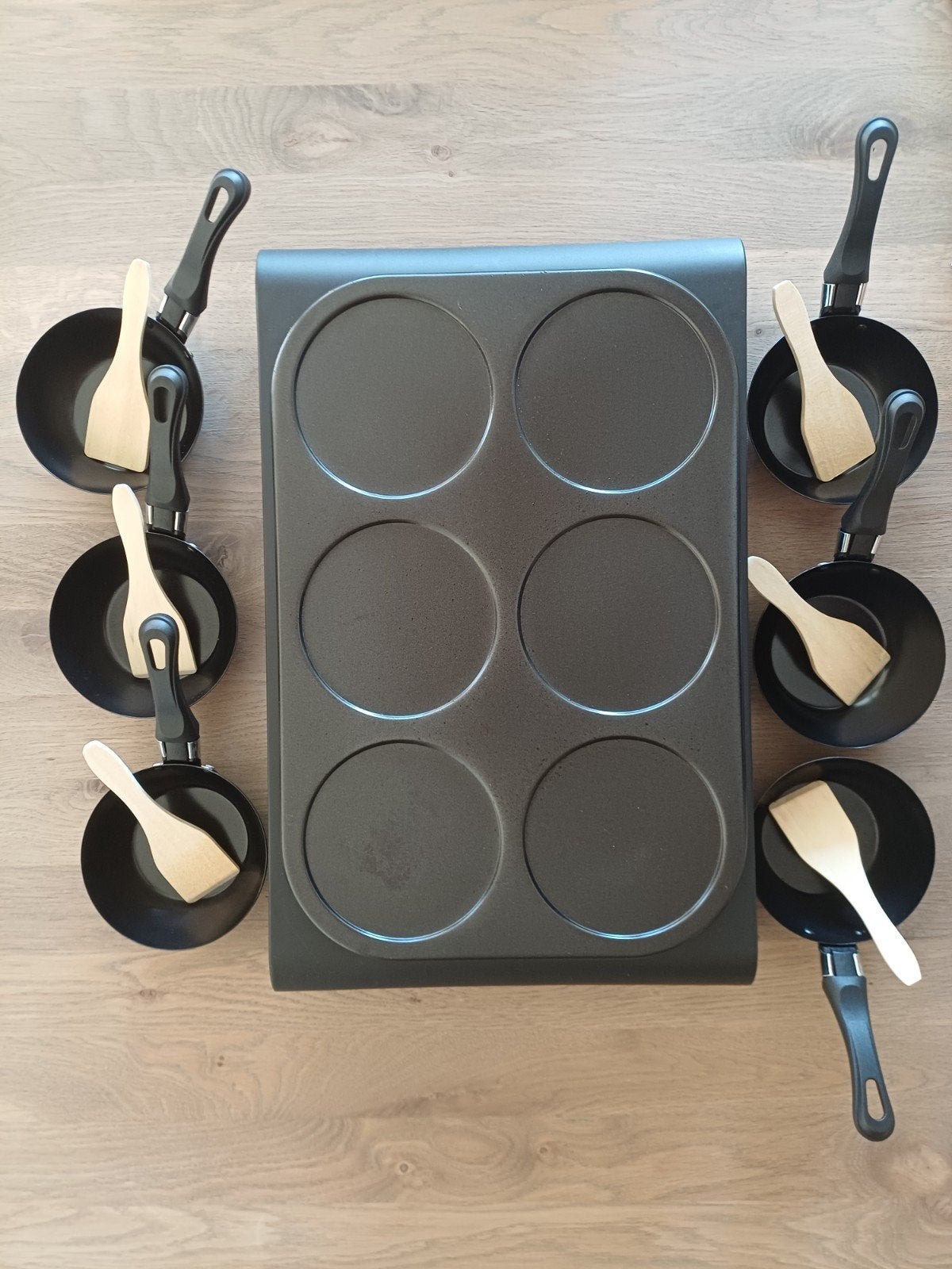 Tomado Wok / Wadjan set - Compleet voor 6 personen, Ophalen, Zo goed als nieuw