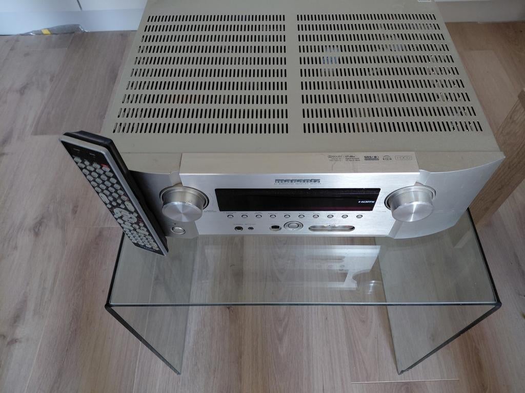 Marantz SR4003 AV Receiver - Zilverkleurig, Marantz, Gebruikt, Ophalen of Verzenden, 120 watt of meer