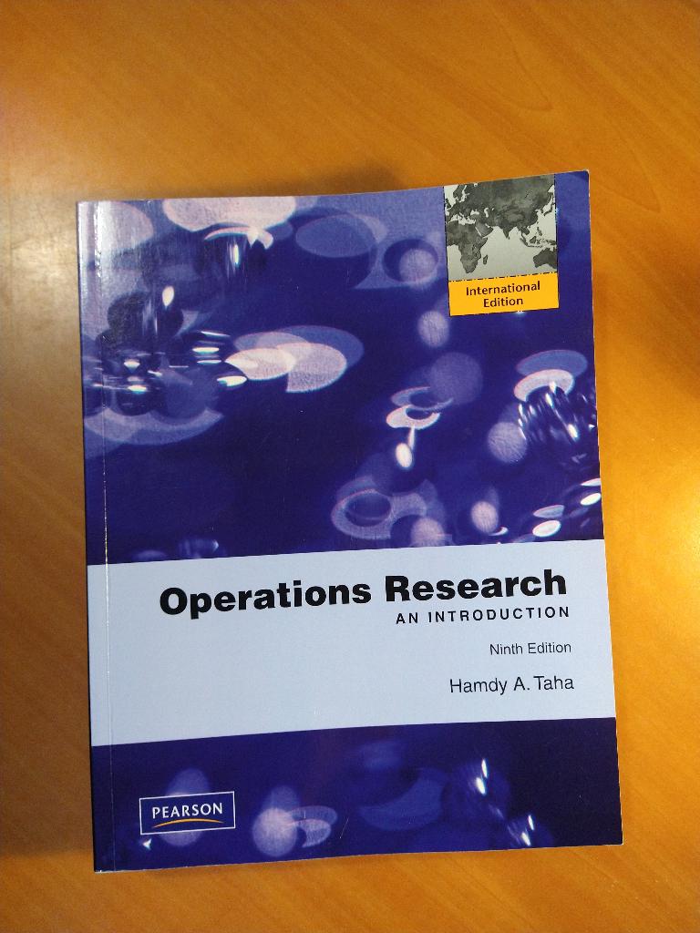 Taha, Hamdy A. Operations Research An Introduction. 9th ed., Boeken, Studieboeken en Cursussen, Ophalen of Verzenden, Beta, Zo goed als nieuw