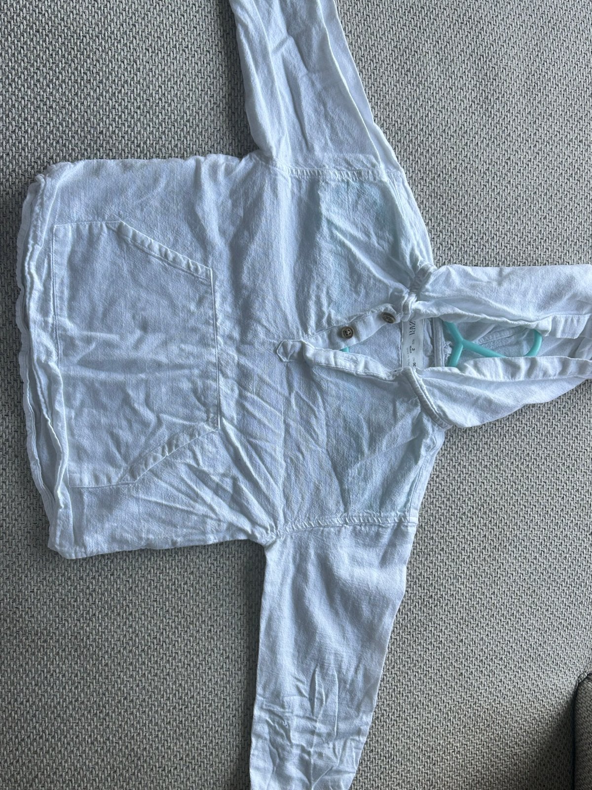 Zara wit overhemd en polo - Zo goed als nieuw!, Ophalen of Verzenden, Zo goed als nieuw, Jongen, Overhemd of Blouse