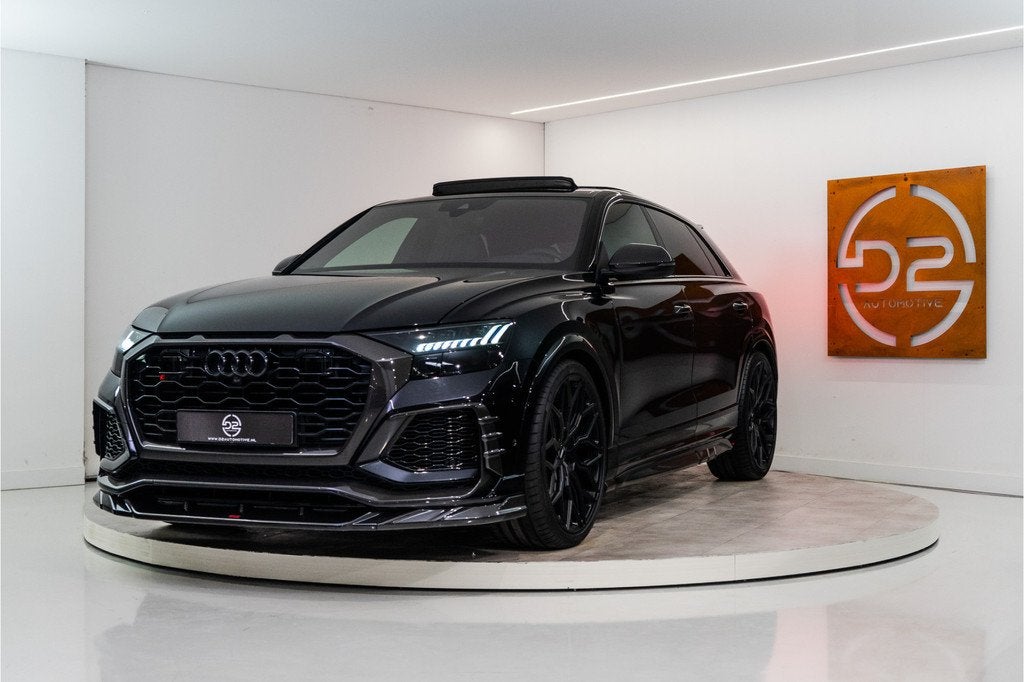 Audi RS Q8 4.0 TFSI RSQ8 Quattro 600PK | Urban Bodykit | Car, 12 maanden, Gebruikt, Zwart, Bedrijf
