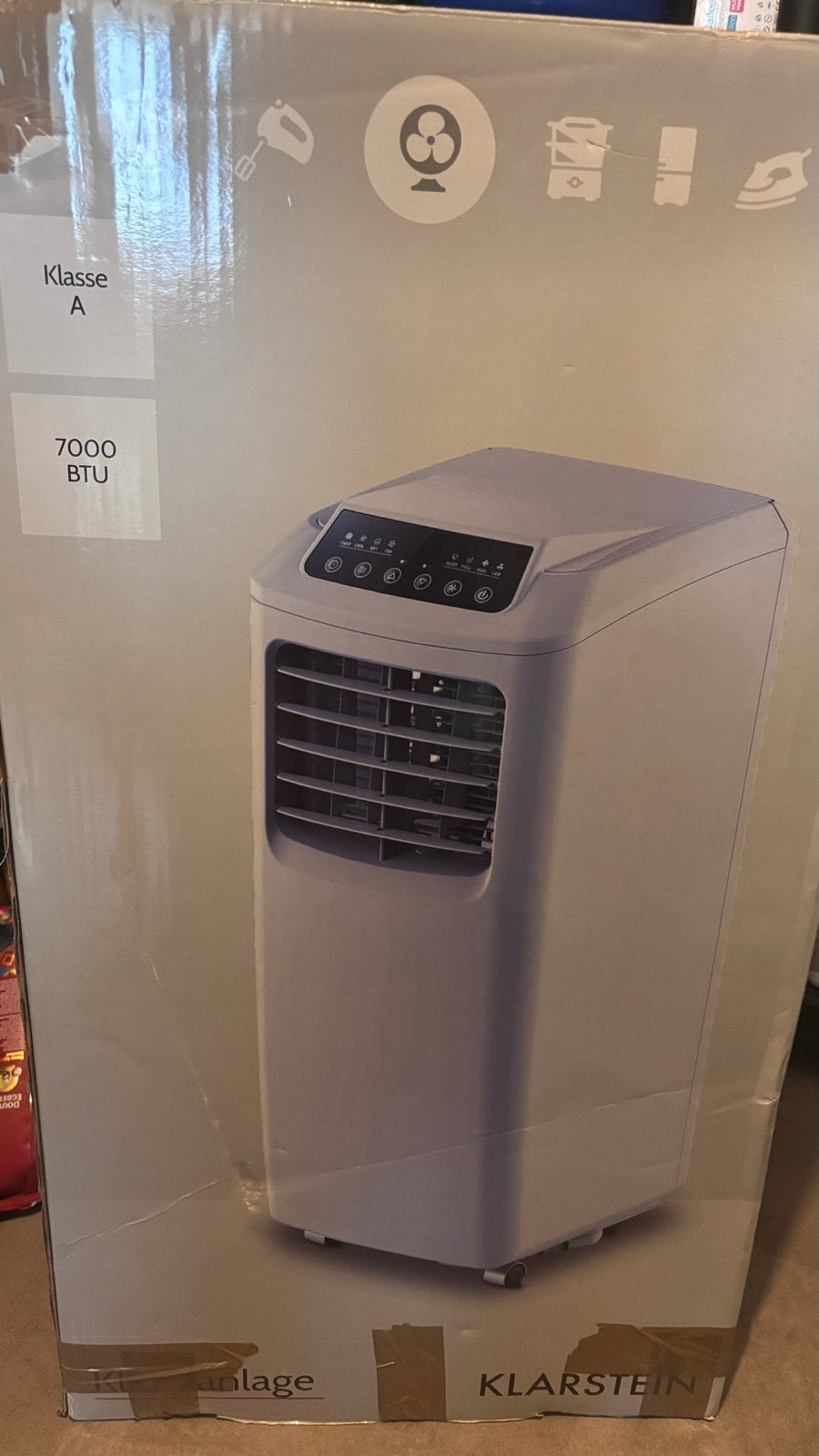 Klarstein Aircooler - Zo goed als nieuw, Minder dan 60 m³, Ophalen of Verzenden, Zo goed als nieuw, Koelen en Ontvochtigen