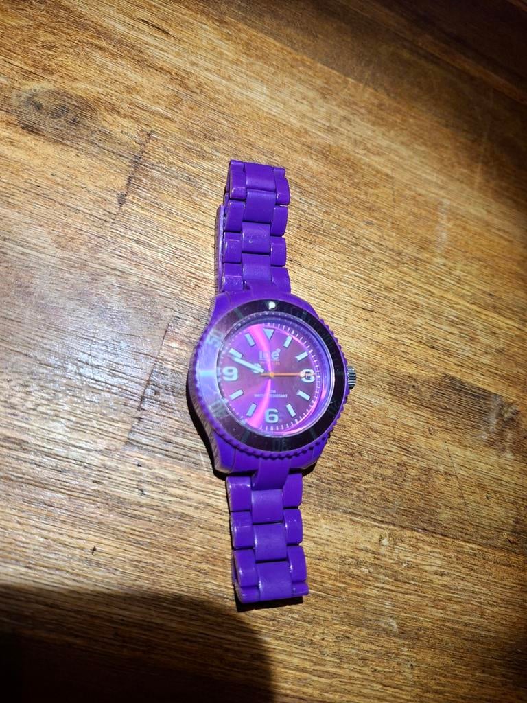 ICE watch forever purple, Overige merken, Kunststof, Kunststof, Ophalen of Verzenden