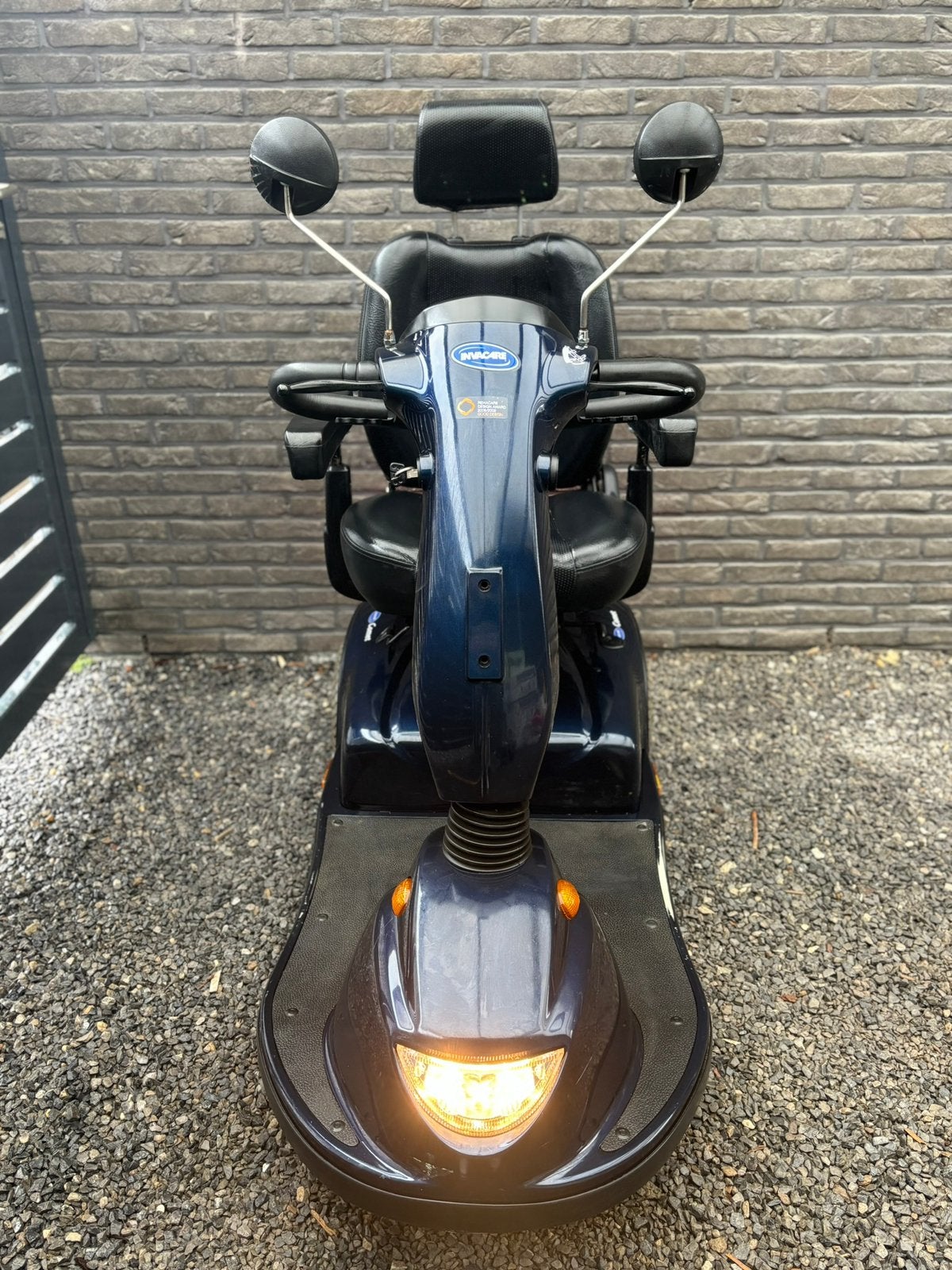 Invacare comet driewieler, Ophalen
