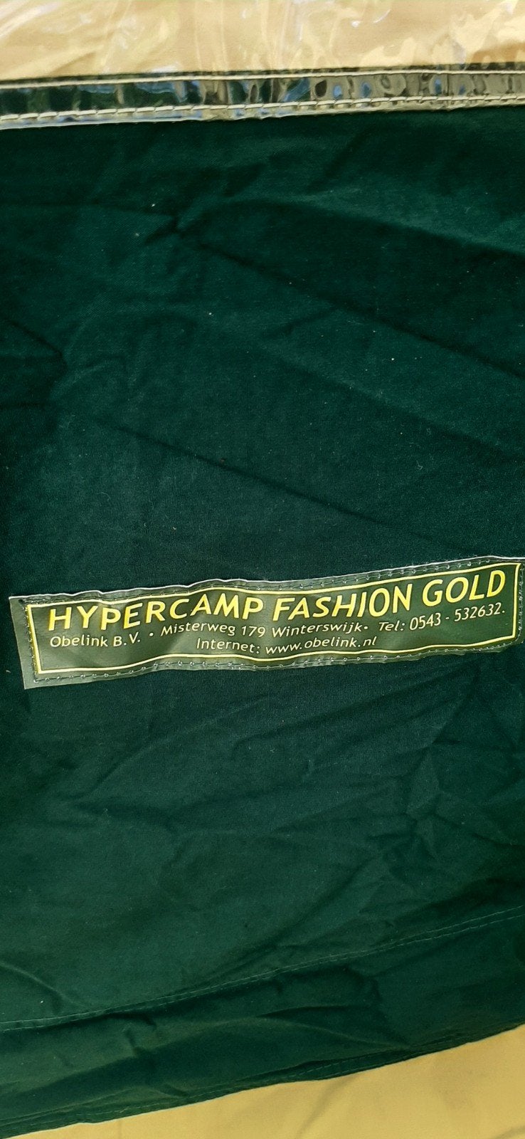 Ruime Hypercamp Fashion Gold tunneltent, Ophalen, Gebruikt, Tot en met 6