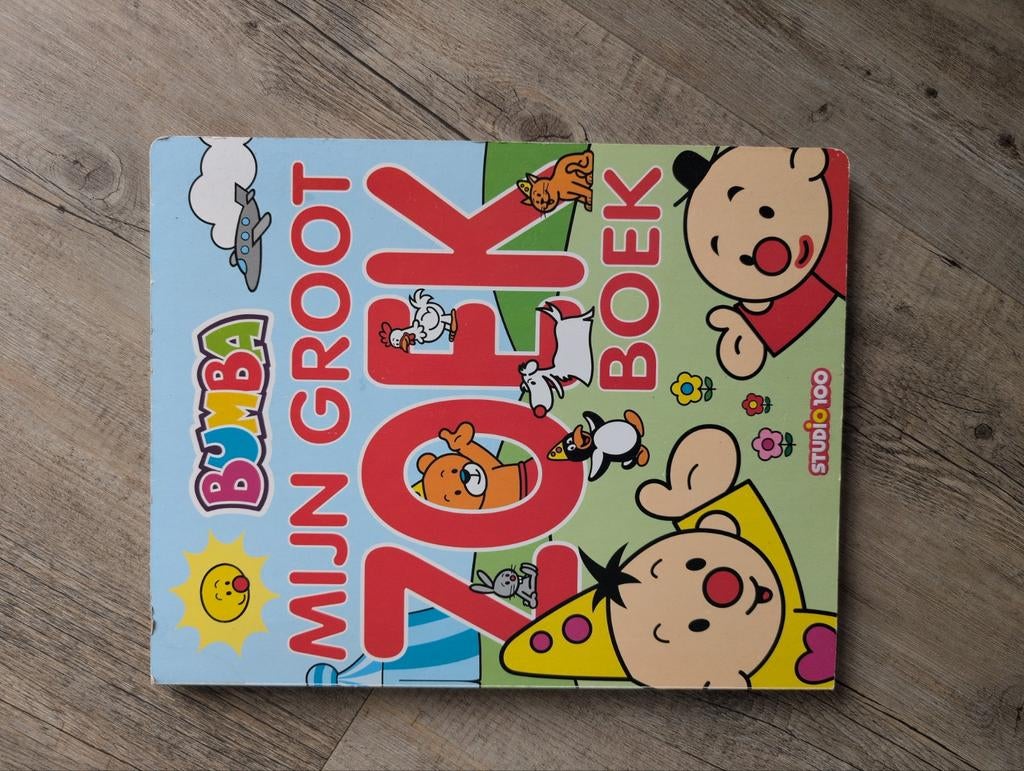 Bumba Mijn Groot Zoekboek - gebruikt maar in prima staat, Ophalen, Fictie algemeen, Jongen of Meisje, Zo goed als nieuw