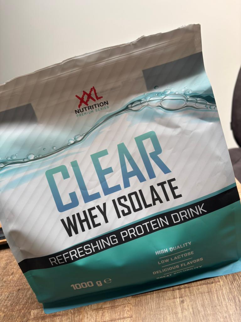 Xxl nutrition Clear Whey Isolate ice tea Peach, Verzenden, Zo goed als nieuw, Poeder of Drank