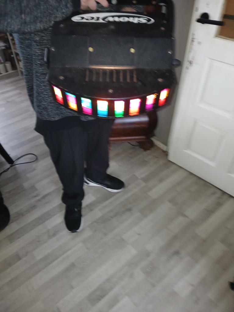 Disco lampen showtec, Ophalen of Verzenden, Gebruikt, Licht