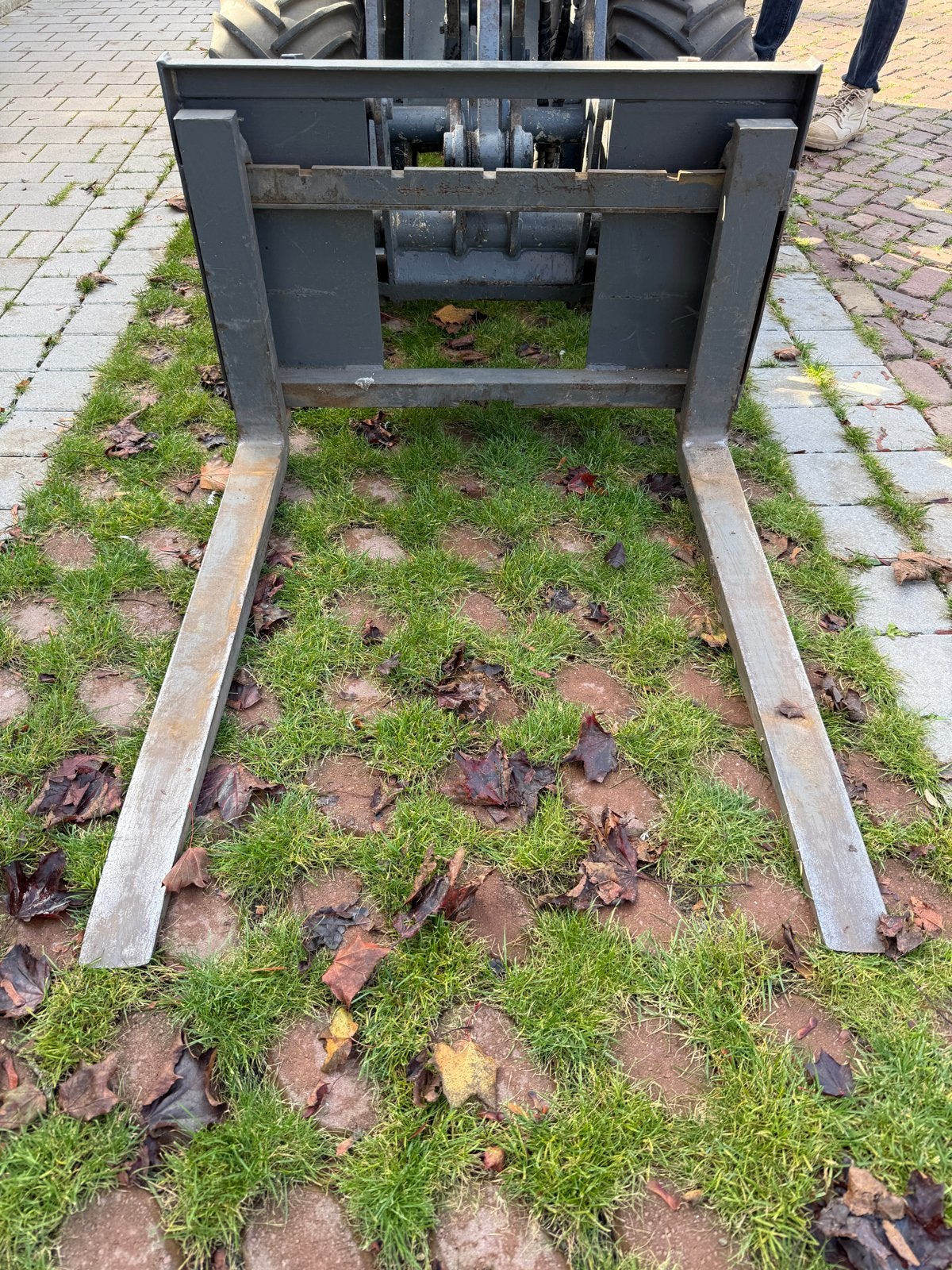 Palletvork lepelbord Giant - 90cm breed, 100cm lepels, Ophalen, Gebruikt
