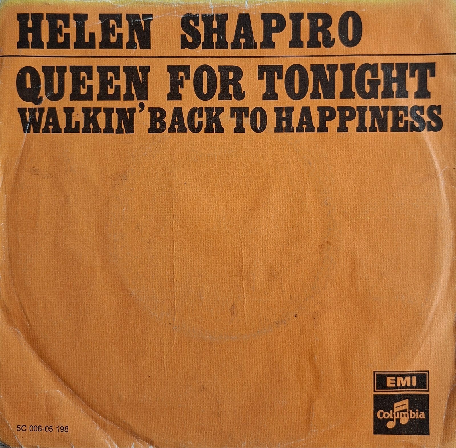 Helen Shapiro - Queen for tonight (1963), 7 inch, Zo goed als nieuw, Pop, Overige typen